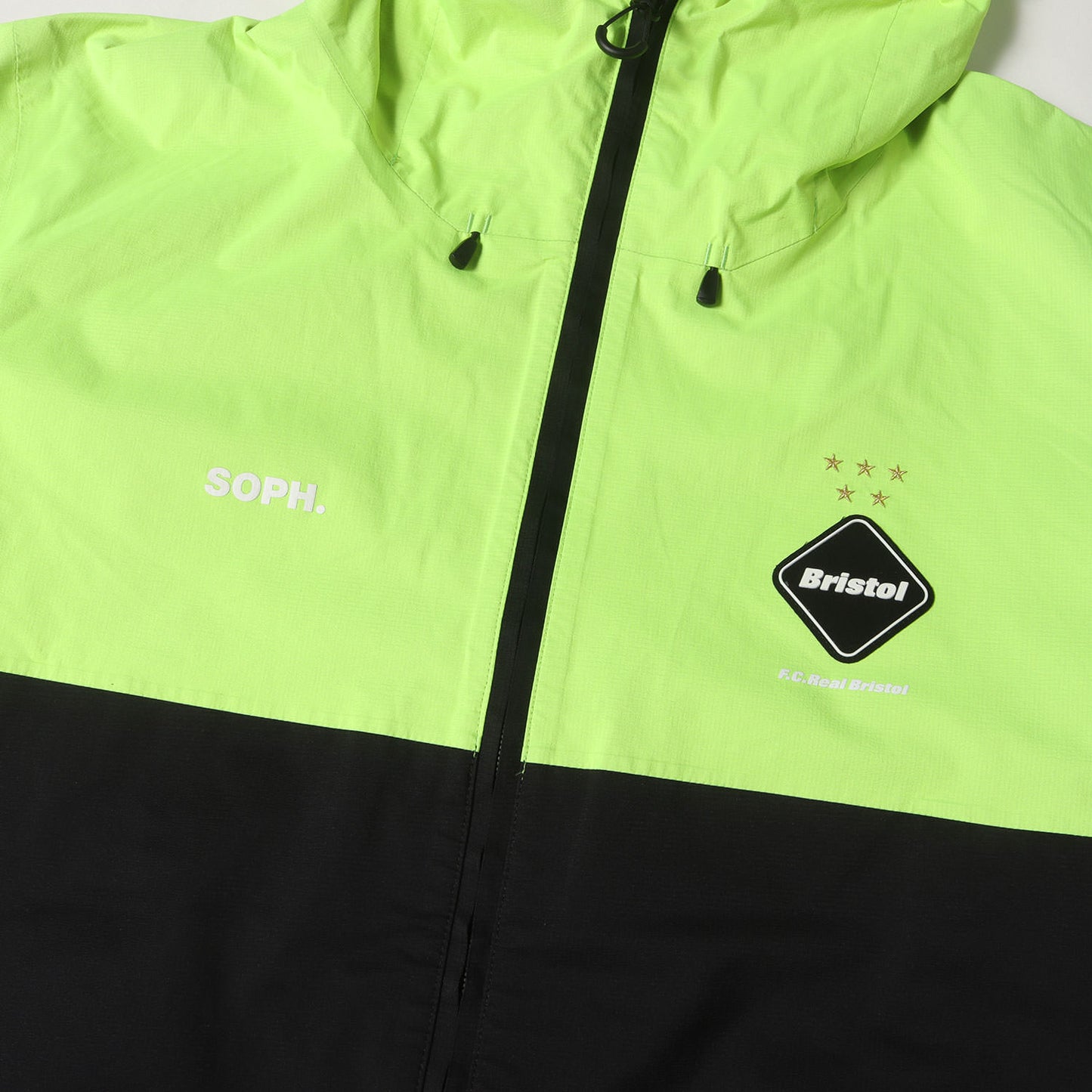 バックロゴ ツートーン ナイロン レインジャケット (RAIN JACKET)