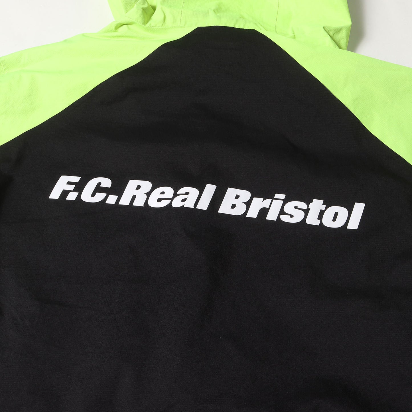 バックロゴ ツートーン ナイロン レインジャケット (RAIN JACKET)