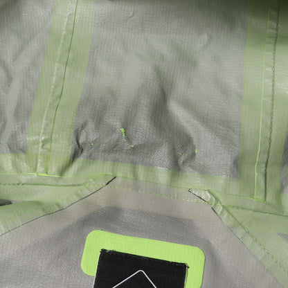 バックロゴ ツートーン ナイロン レインジャケット (RAIN JACKET)