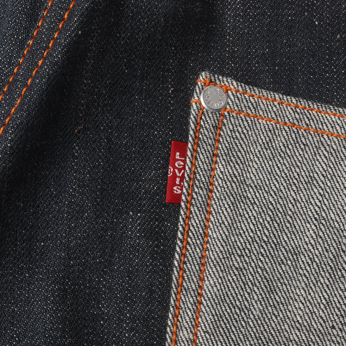 [234本限定 イチローモデル] 00s 赤耳付き グレー リジッド デニムパンツ (ICHIRO SUZUKI Model III)