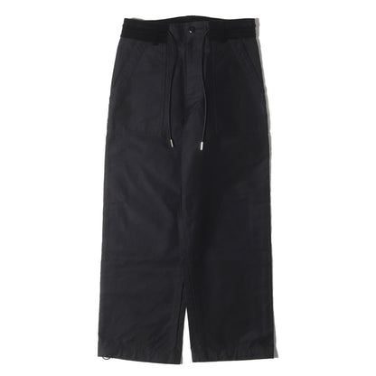 23SS ×Sacai ベロアウエスト コットン ベイカー パンツ (Mill Trouser 02 Pants)