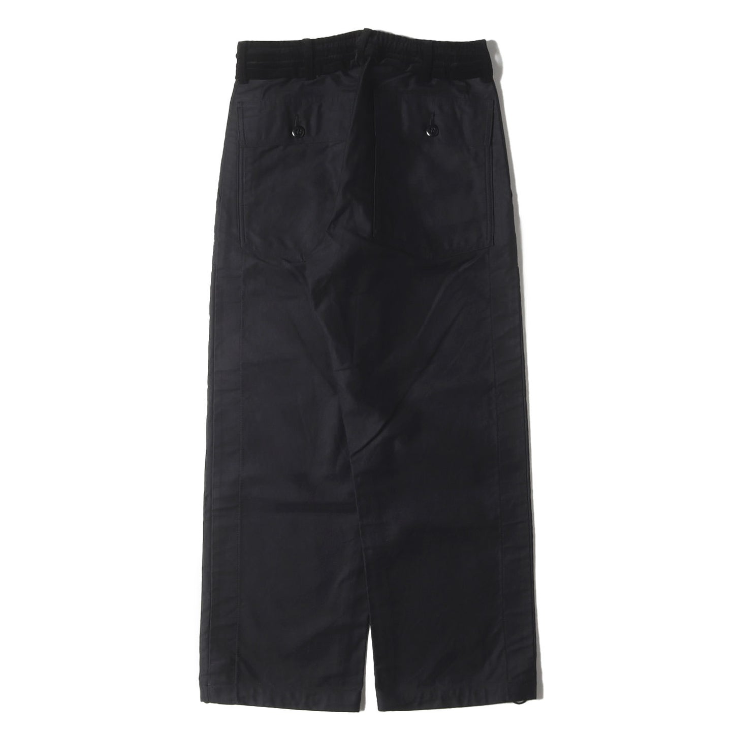 23SS ×Sacai ベロアウエスト コットン ベイカー パンツ (Mill Trouser 02 Pants)