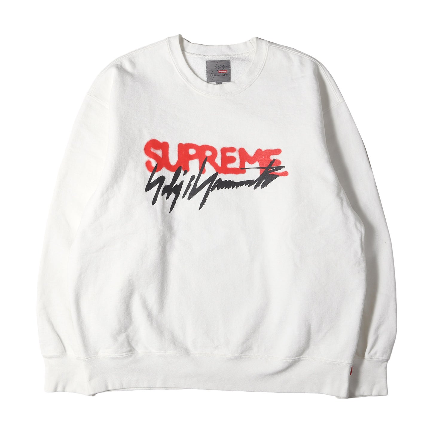 20AW ×Yohji Yamamoto ブランドロゴ クルーネック スウェット (Crewneck)