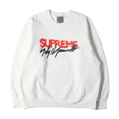 20AW ×Yohji Yamamoto ブランドロゴ クルーネック スウェット (Crewneck)