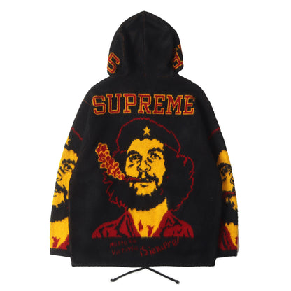 21SS チェ・ゲバラ グラフィック アクリルニット フルジップ パーカー (Che Hooded Zip Up Sweater)