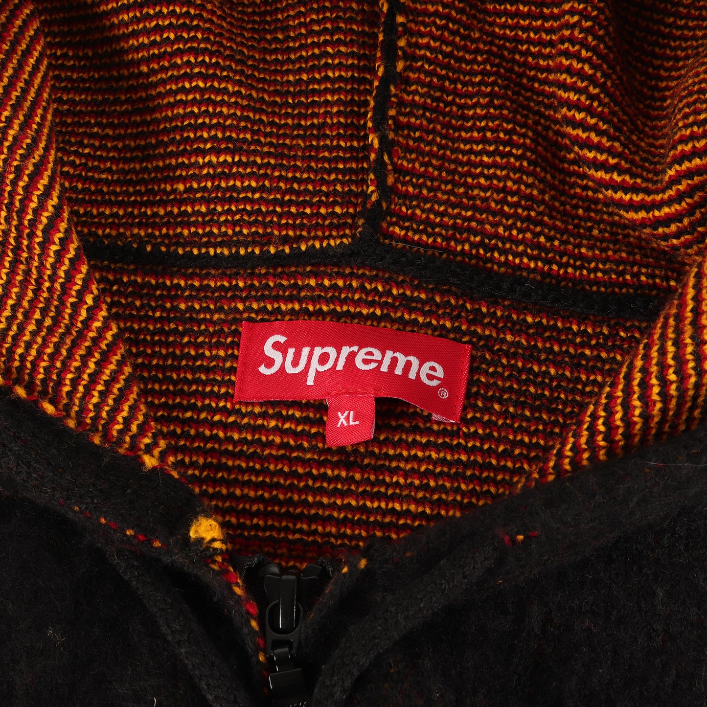 21SS チェ・ゲバラ グラフィック アクリルニット フルジップ パーカー (Che Hooded Zip Up Sweater)