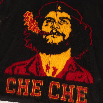 21SS チェ・ゲバラ グラフィック アクリルニット フルジップ パーカー (Che Hooded Zip Up Sweater)