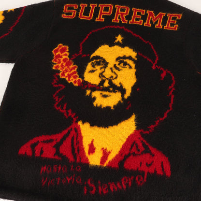 21SS チェ・ゲバラ グラフィック アクリルニット フルジップ パーカー (Che Hooded Zip Up Sweater)
