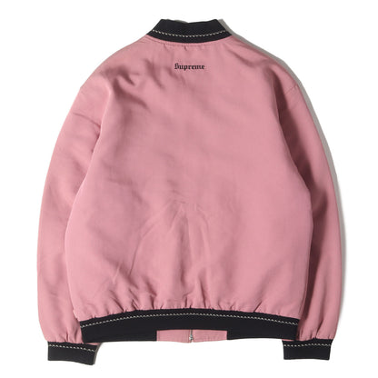 18AW ダイヤモンド柄 レーヨン フルジップ ボンバージャケット (Diamond Rayon Bomber)