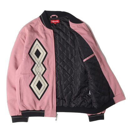 18AW ダイヤモンド柄 レーヨン フルジップ ボンバージャケット (Diamond Rayon Bomber)
