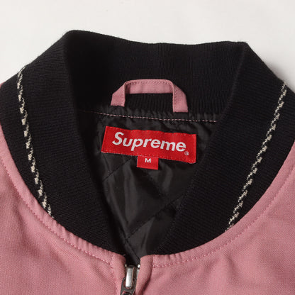 18AW ダイヤモンド柄 レーヨン フルジップ ボンバージャケット (Diamond Rayon Bomber)