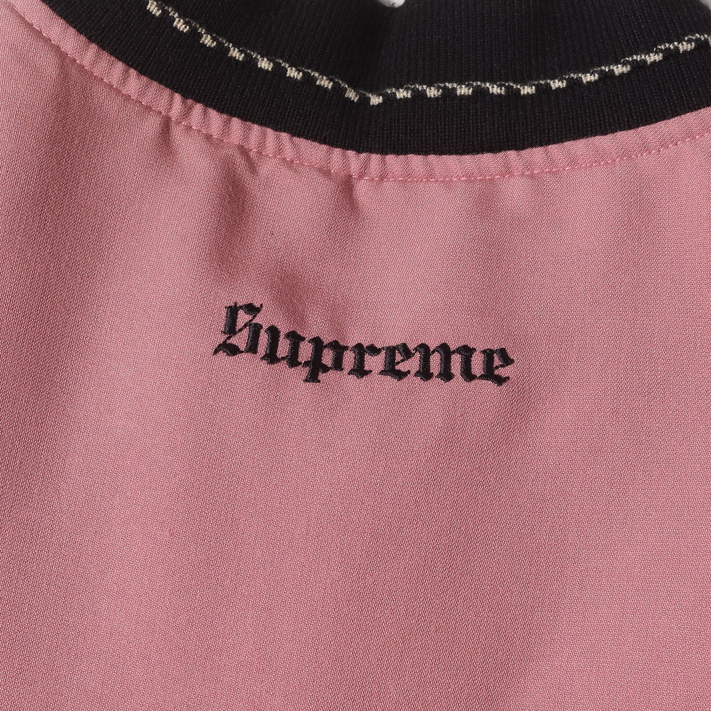 18AW ダイヤモンド柄 レーヨン フルジップ ボンバージャケット (Diamond Rayon Bomber)