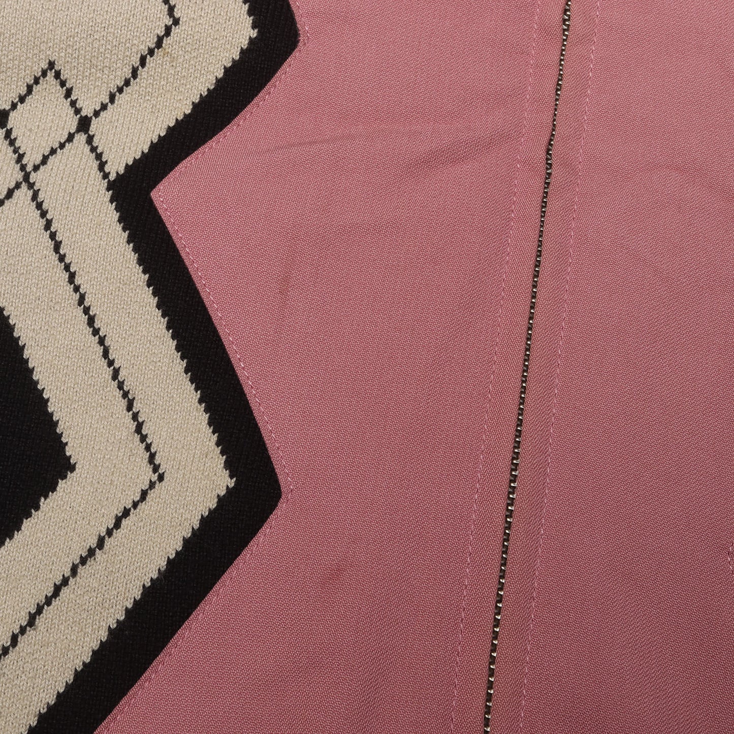 18AW ダイヤモンド柄 レーヨン フルジップ ボンバージャケット (Diamond Rayon Bomber)