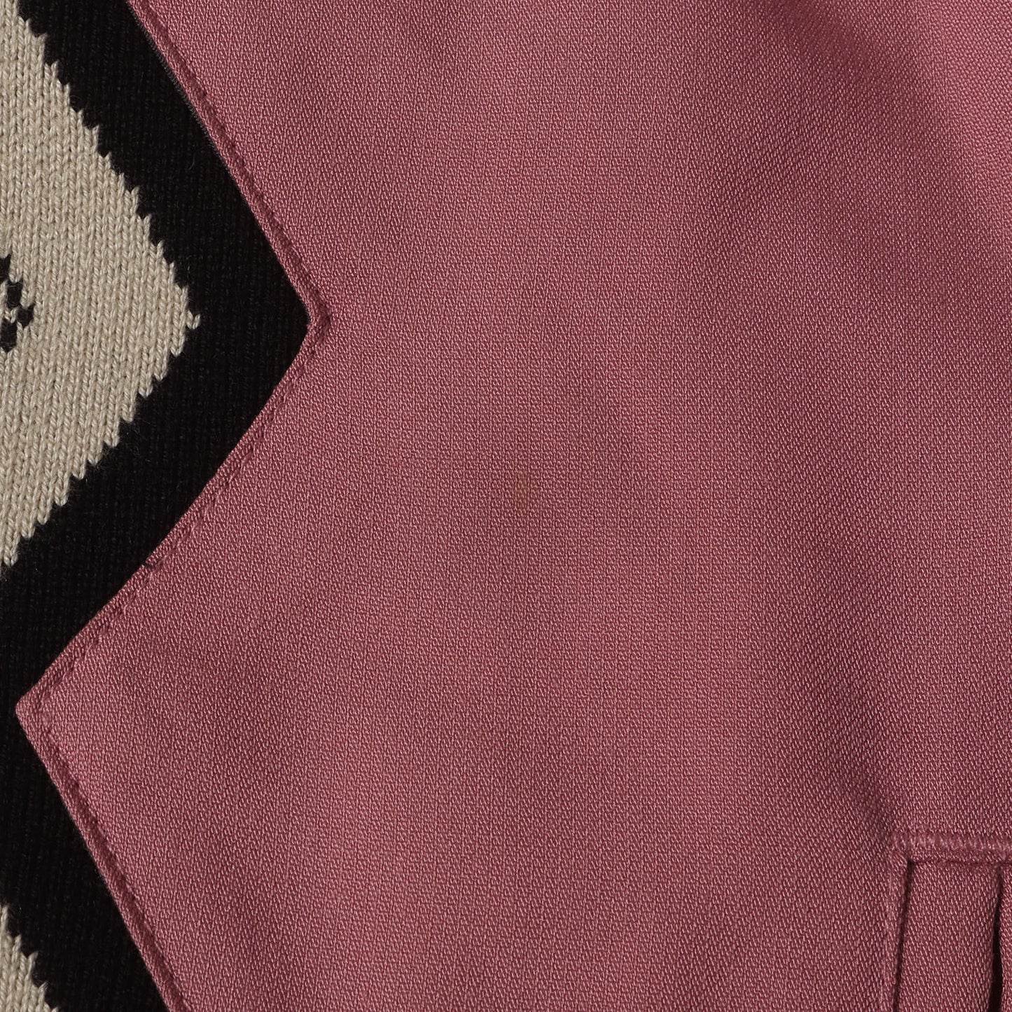 18AW ダイヤモンド柄 レーヨン フルジップ ボンバージャケット (Diamond Rayon Bomber)