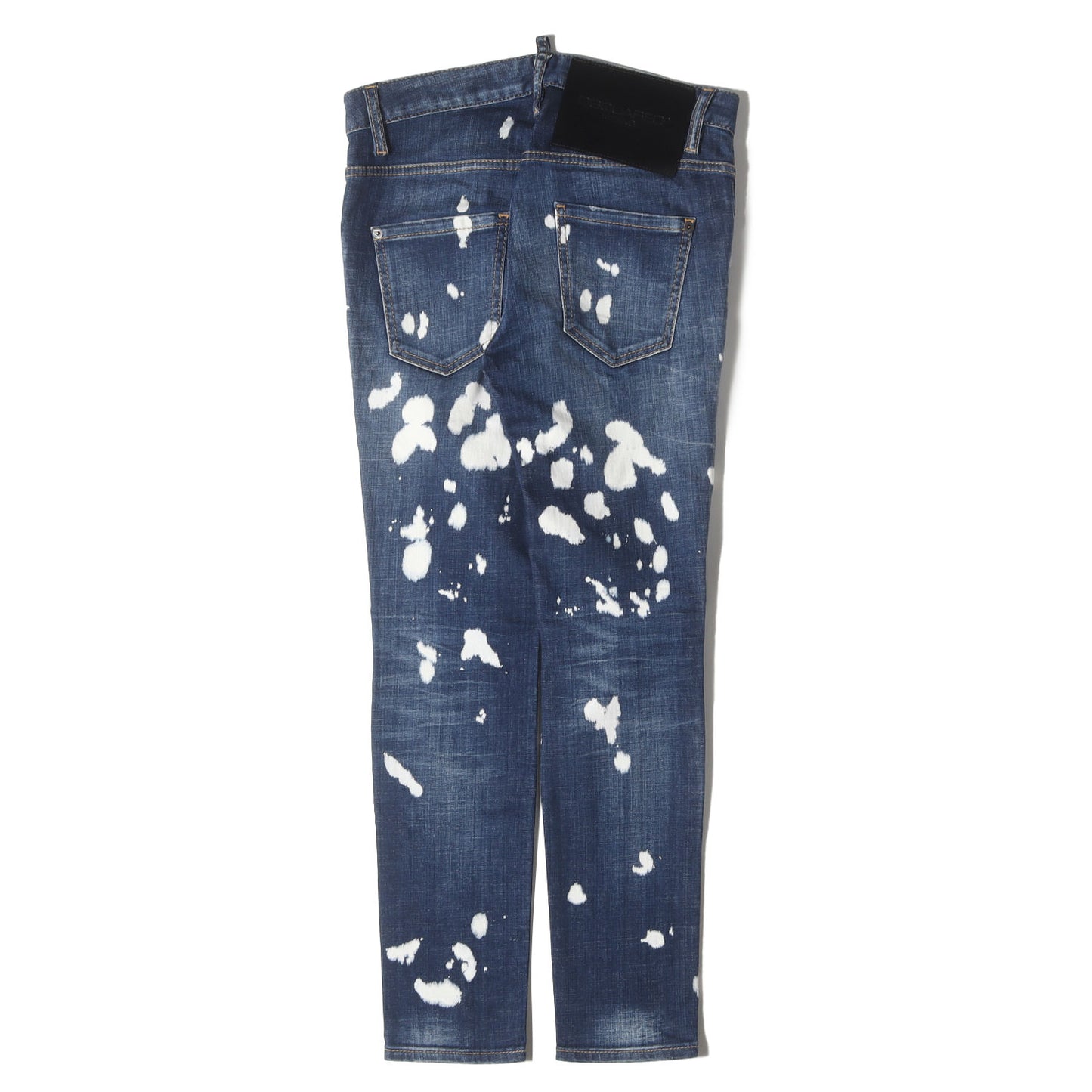 ブリーチダメージ加工 ストレッチ スキニー デニムパンツ (Cool Girl Jean)