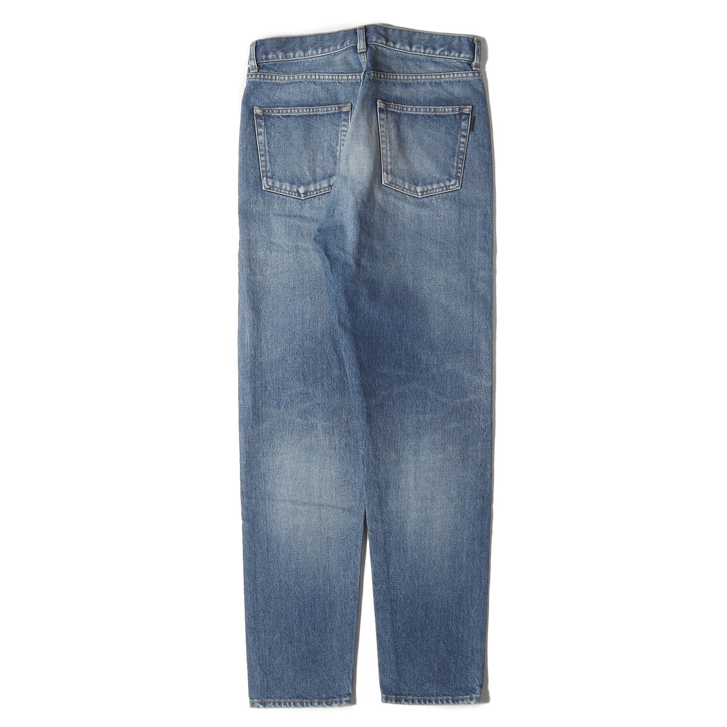 ウォッシュ加工 スリム テーパード デニムパンツ 2019年製