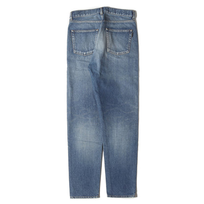 ウォッシュ加工 スリム テーパード デニムパンツ 2019年製