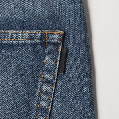 ウォッシュ加工 スリム テーパード デニムパンツ 2019年製