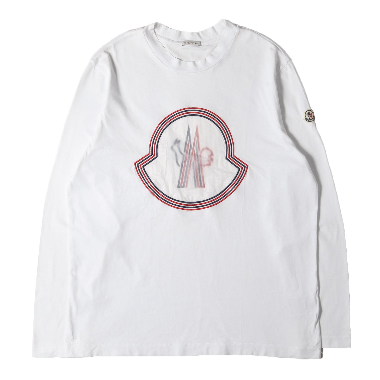パッチロゴマーク クルーネック ロングスリーブTシャツ (T-shirt MANICA LUNGA)