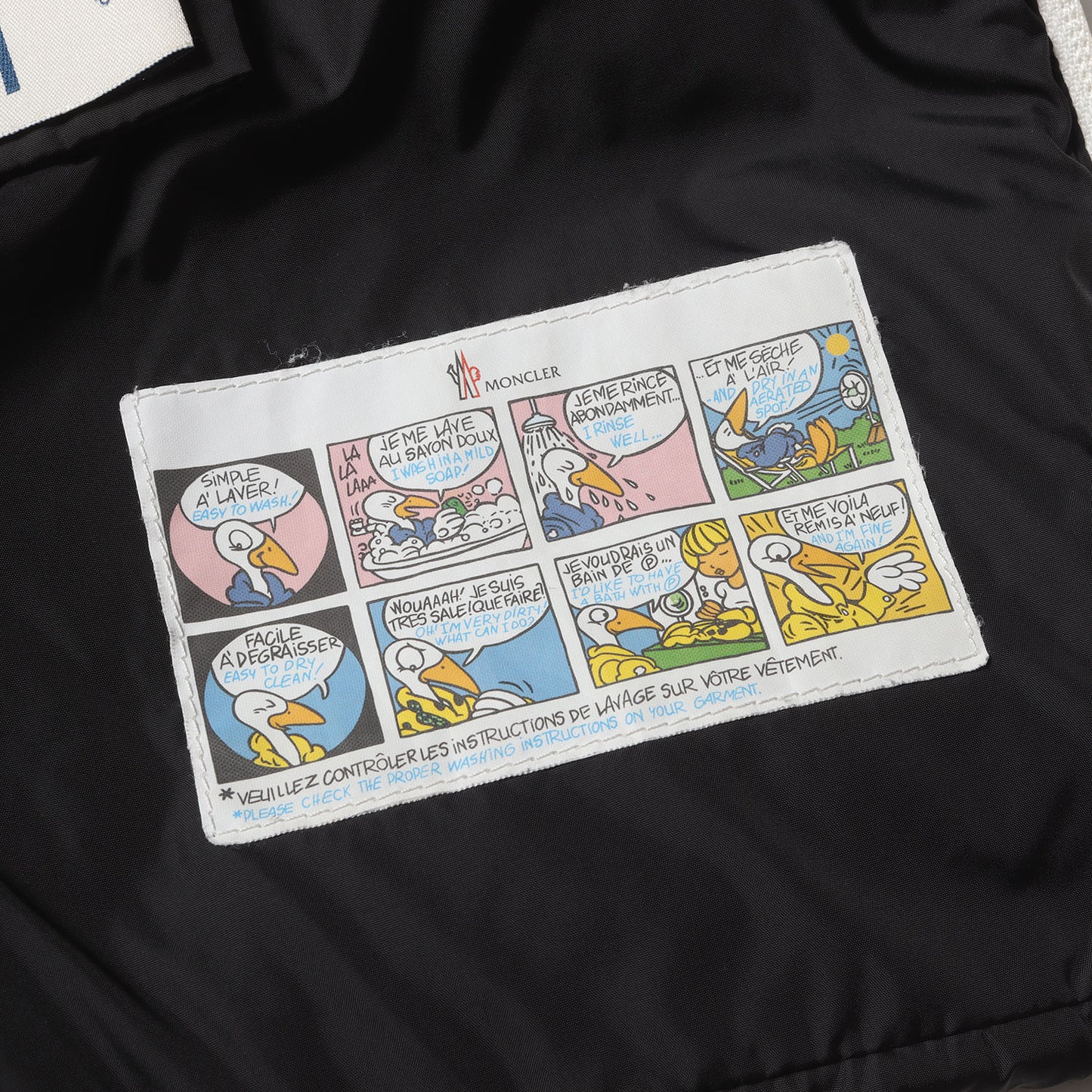 [キッズサイズ] ツートーン ナイロン フーデッド ダウンジャケット (LOURMARIN)