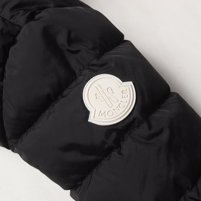 [キッズサイズ] ツートーン ナイロン フーデッド ダウンジャケット (LOURMARIN)