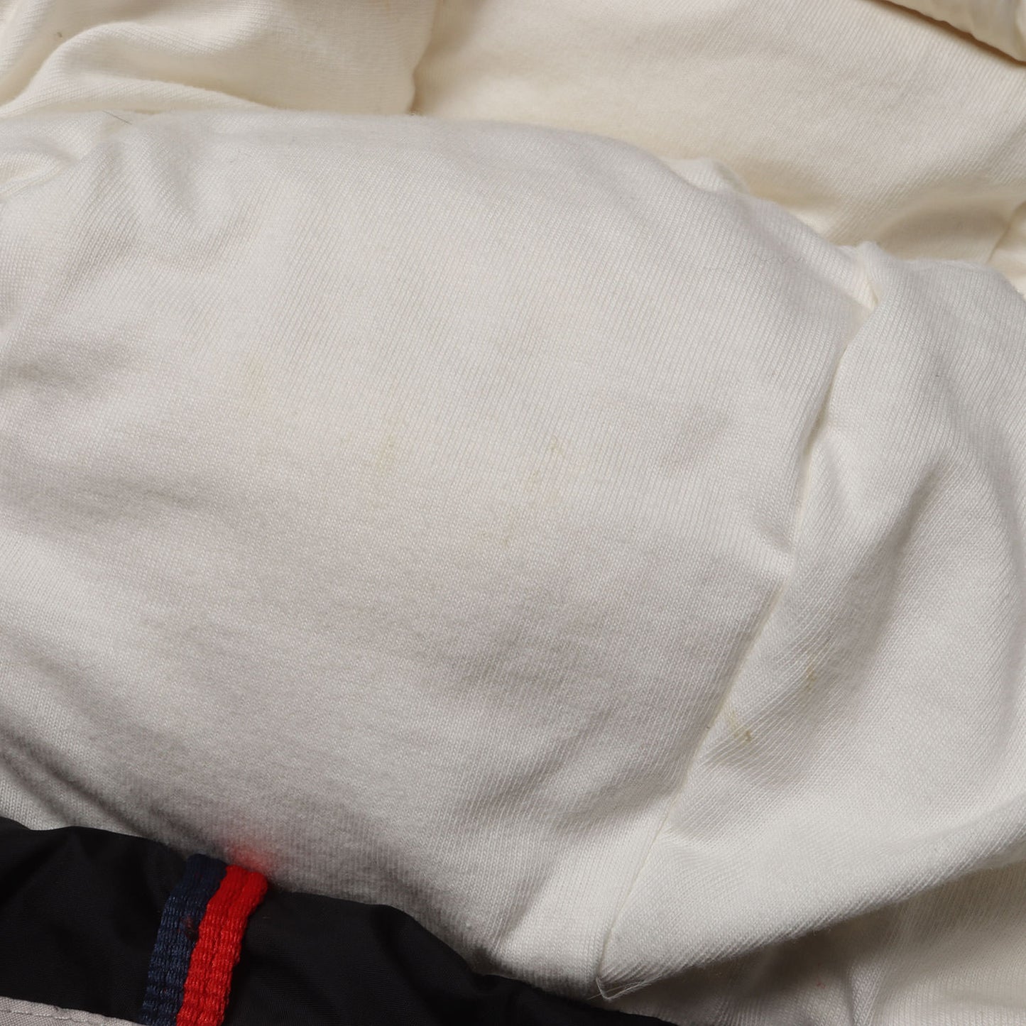 [キッズサイズ] ツートーン ナイロン フーデッド ダウンジャケット (LOURMARIN)