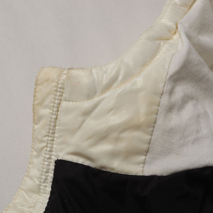 [キッズサイズ] ツートーン ナイロン フーデッド ダウンジャケット (LOURMARIN)