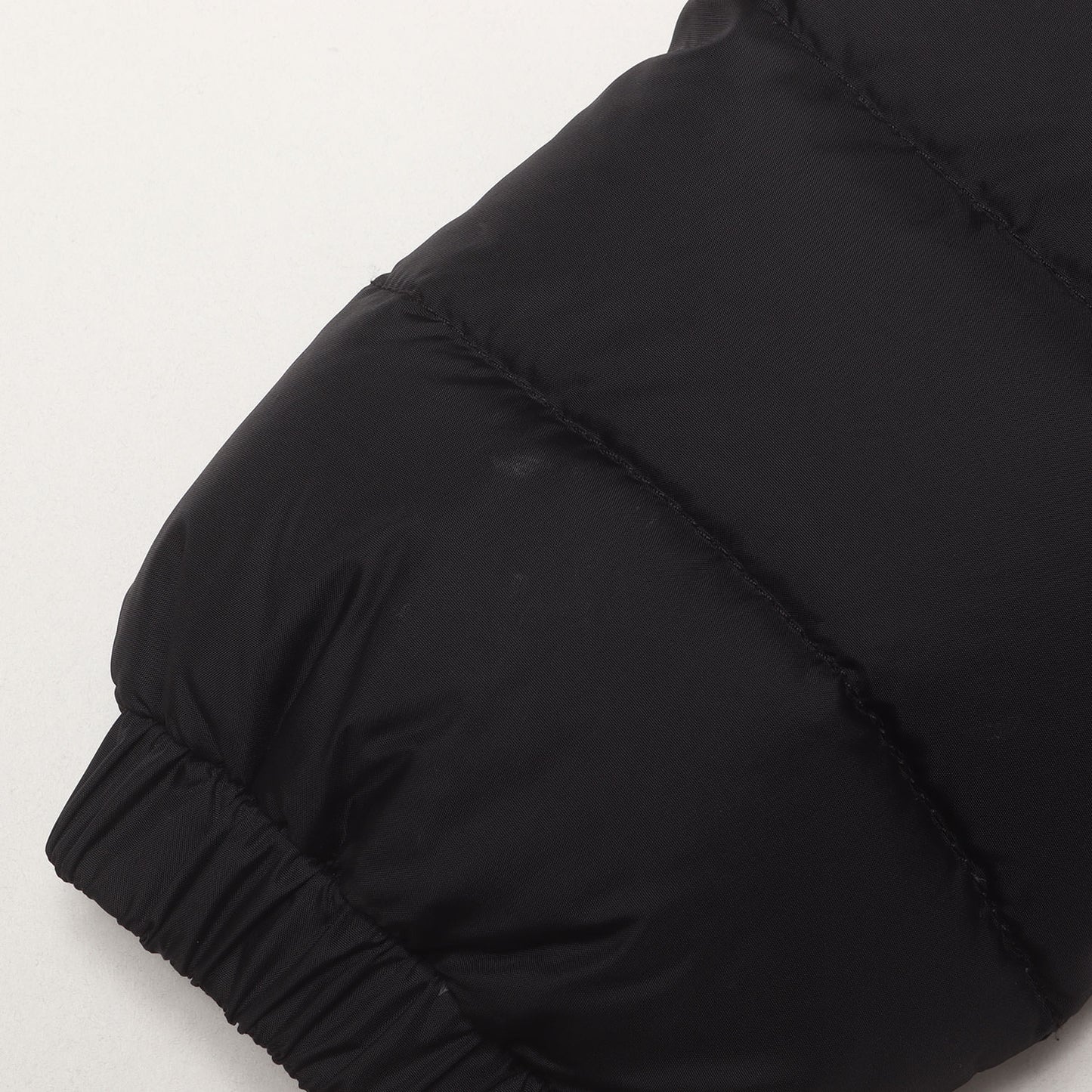 [キッズサイズ] ツートーン ナイロン フーデッド ダウンジャケット (LOURMARIN)