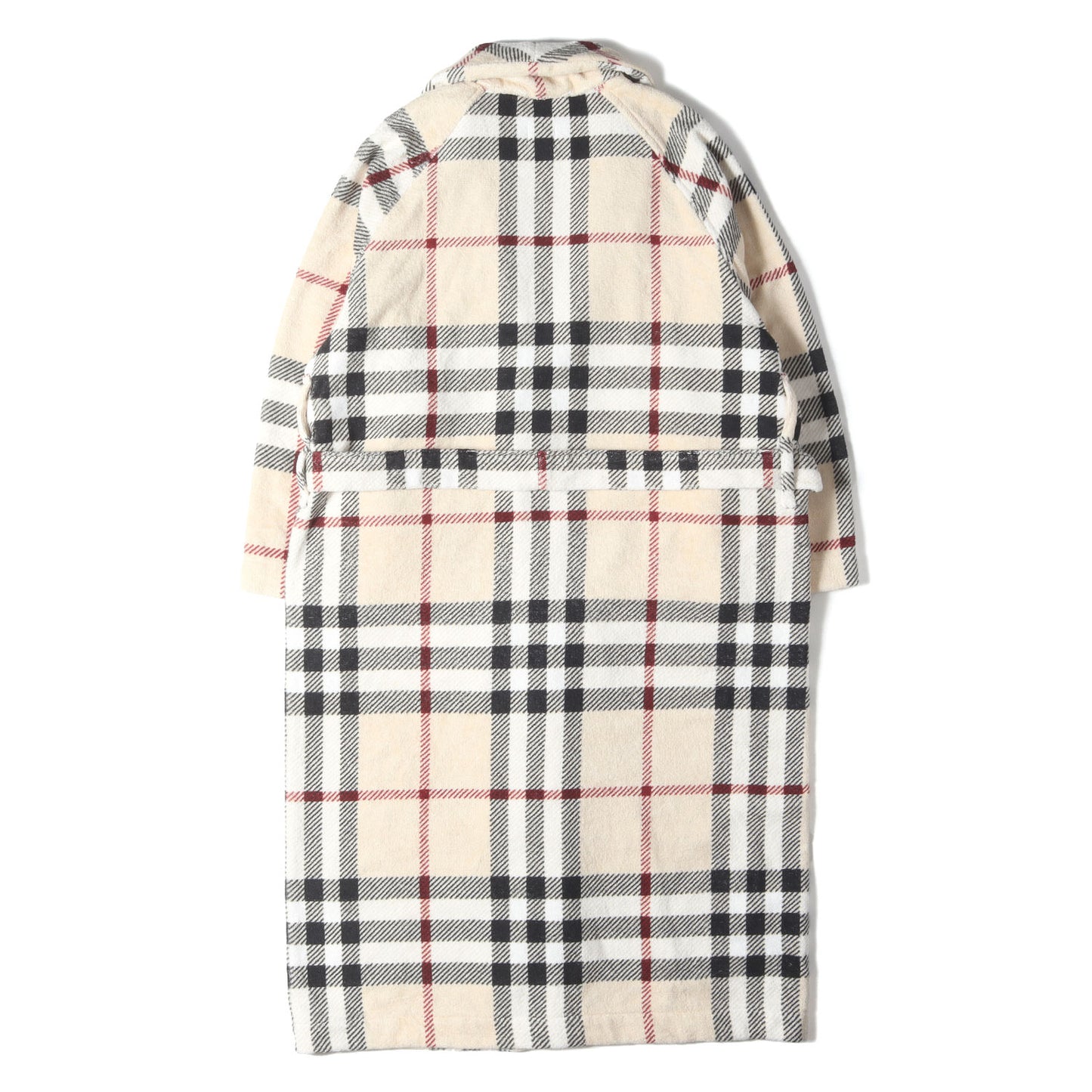 ノバチェック コットンパイル バスローブ (Burberry Stone Check Cotton Robe)