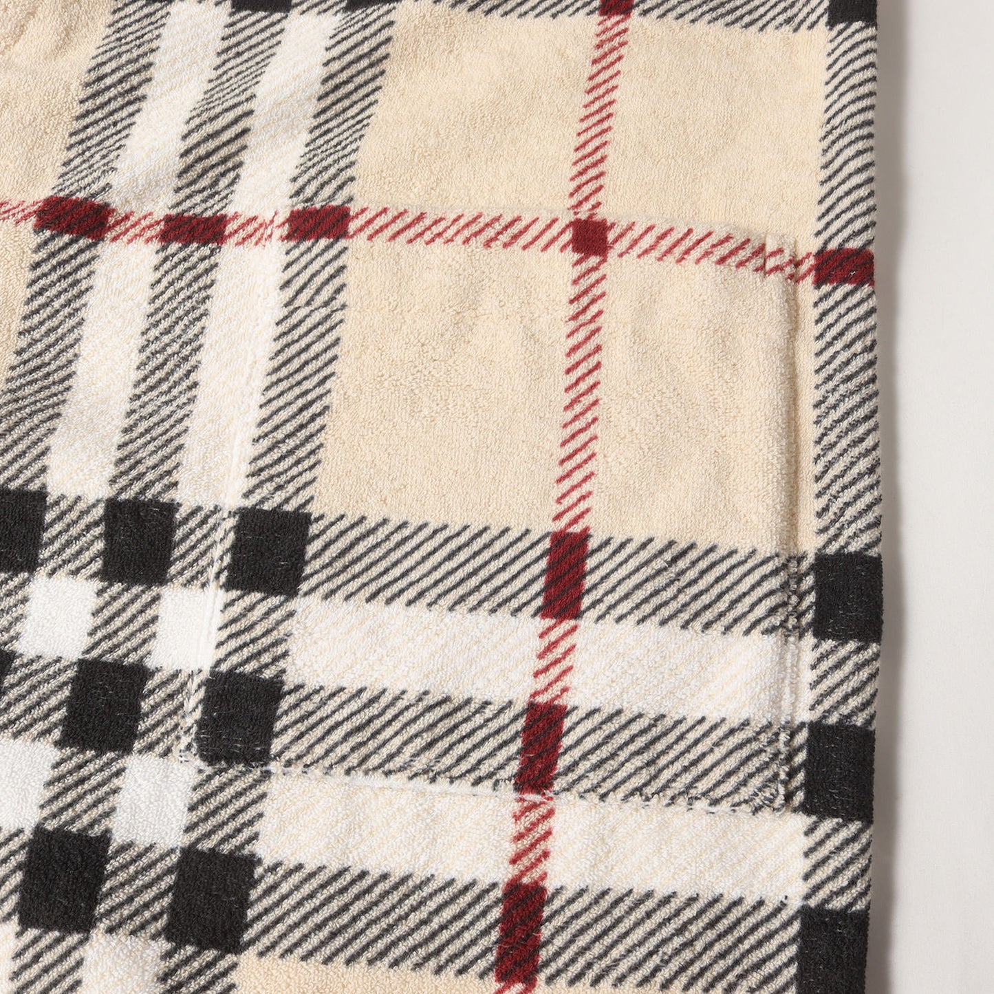 ノバチェック コットンパイル バスローブ (Burberry Stone Check Cotton Robe)