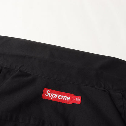 25SS ラインストーン ピンナップガール 半袖 ワークシャツ (Rhinestone pin Up S/S Work shirt)