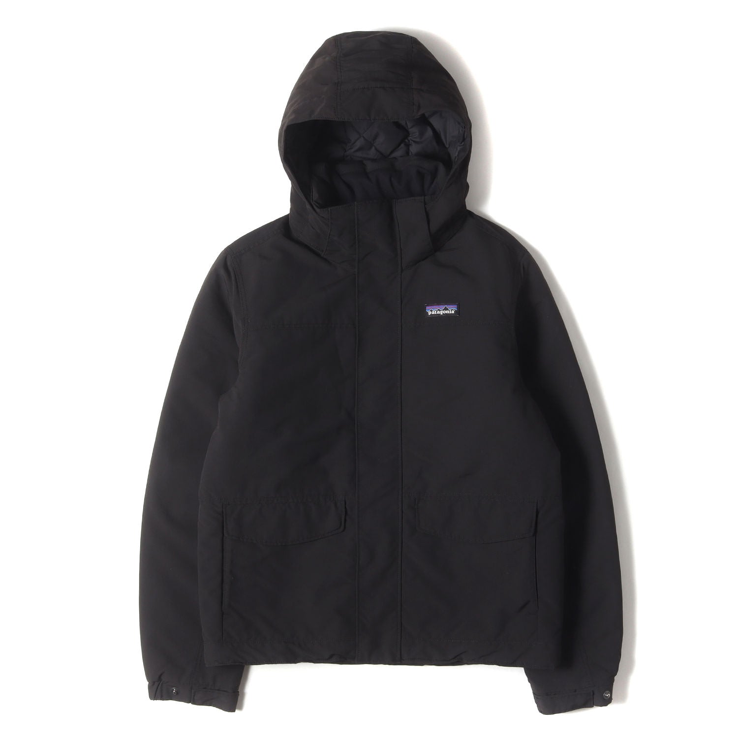 Patagonia イスマスパーカー ブラック 2018年製 M フーデッド ナイロン フルジップ ジャケット (Isthmus Parka) 2018年製