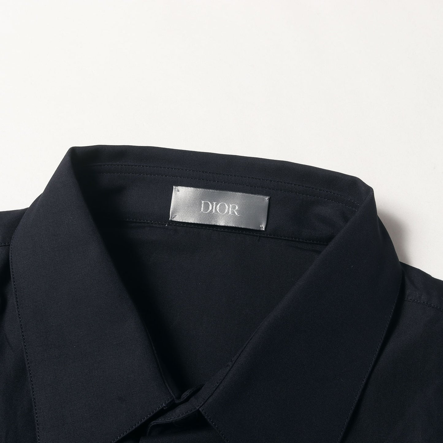 20SS ×NIKE JORDAN BRAND AIR DIORロゴ刺繍 比翼ボタン コットン ドレス シャツ (JORDAN BRAND AIR DIOR M.WOVEN Shirt)