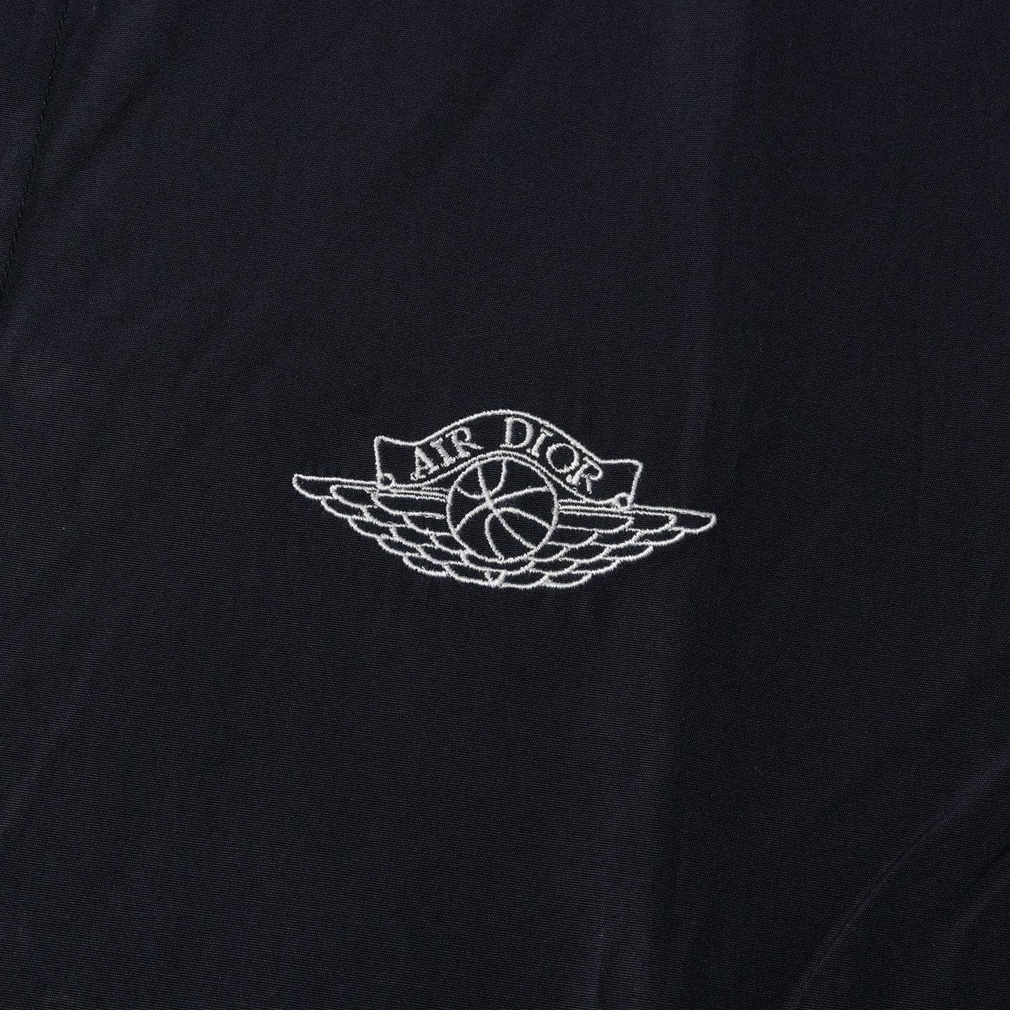 20SS ×NIKE JORDAN BRAND AIR DIORロゴ刺繍 比翼ボタン コットン ドレス シャツ (JORDAN BRAND AIR DIOR M.WOVEN Shirt)