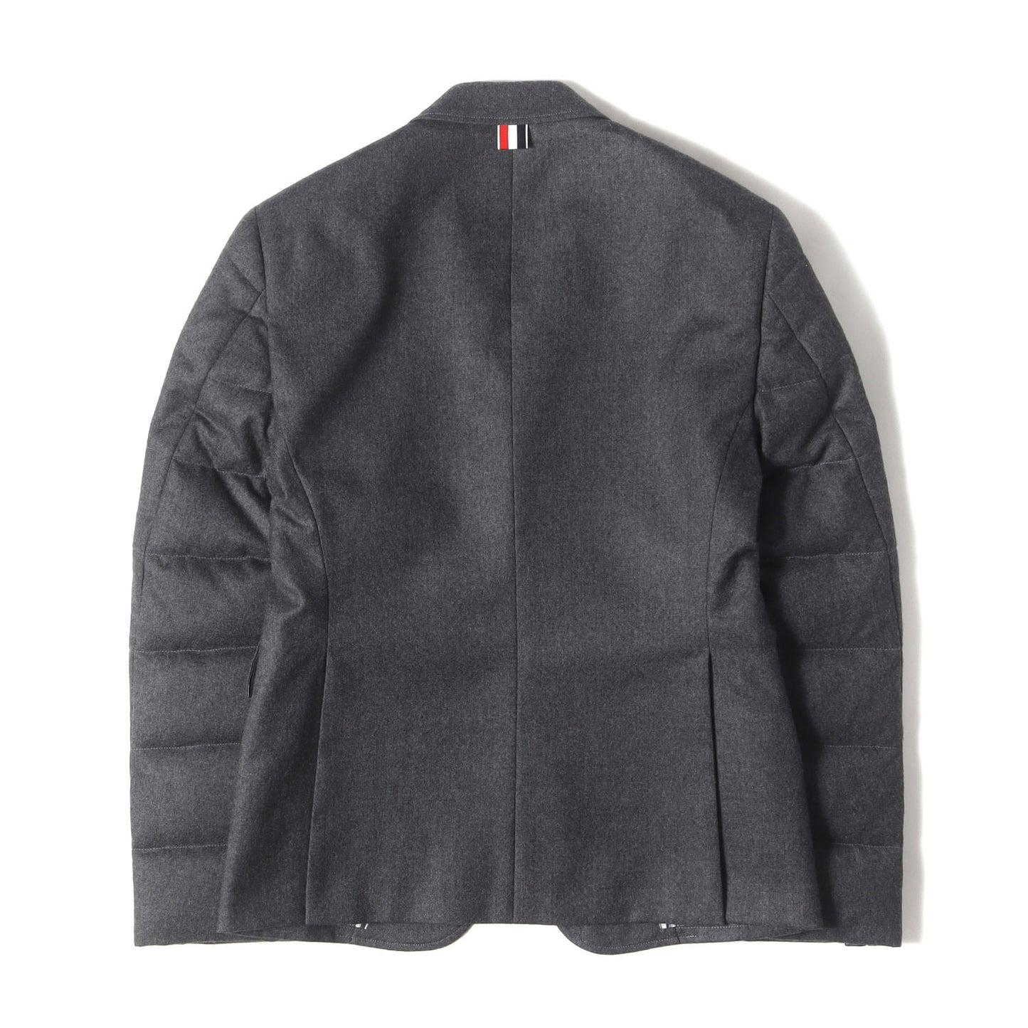 グログランテープ付き ダウンスリーブ ウール 3B テーラードジャケット