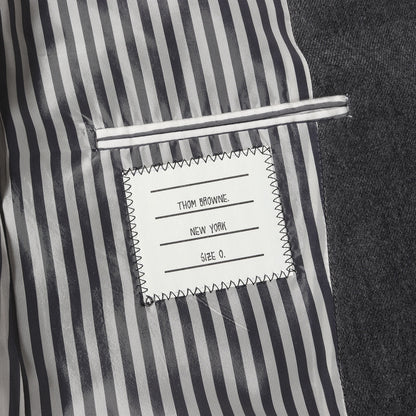 グログランテープ付き ダウンスリーブ ウール 3B テーラードジャケット