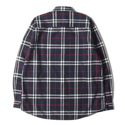 ノバチェック コットン ボタンシャツ (Burberry Vintage Check Cotton Shirt)