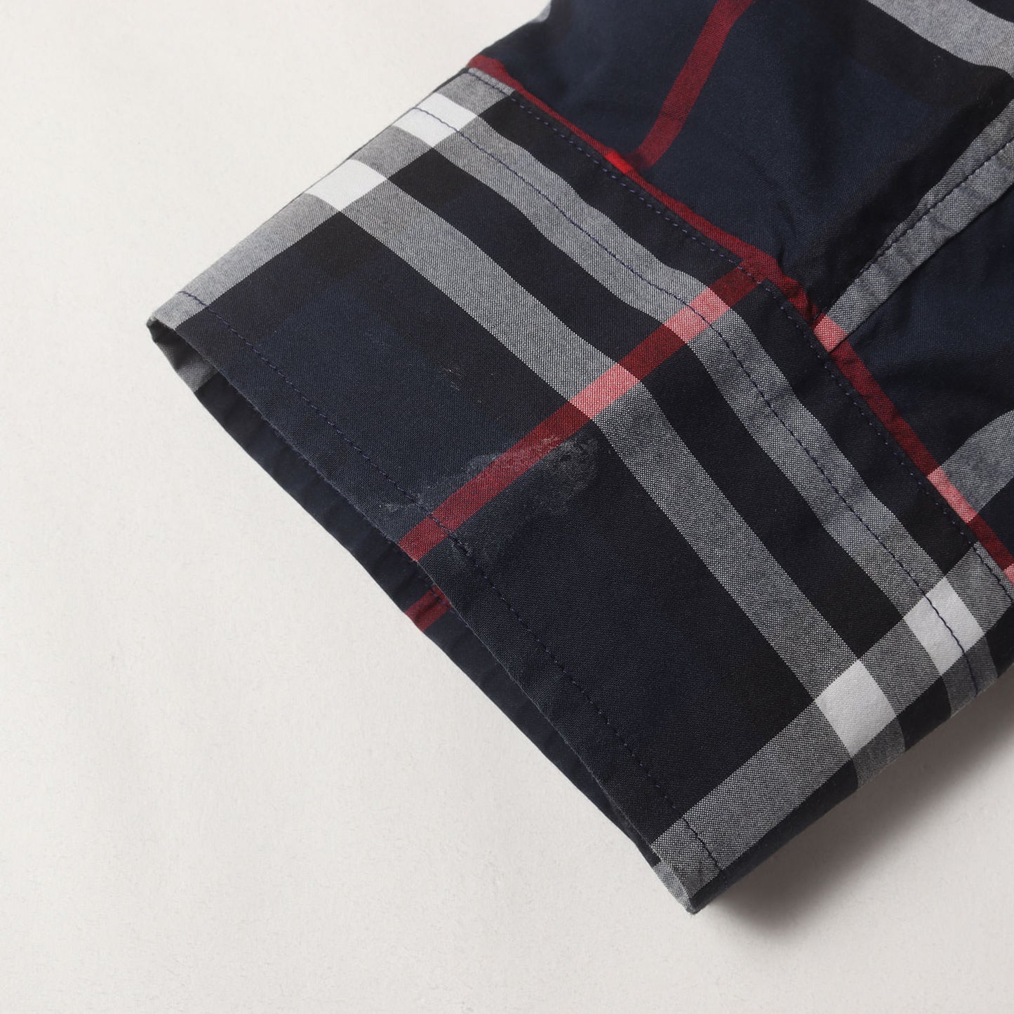 ノバチェック コットン ボタンシャツ (Burberry Vintage Check Cotton Shirt)