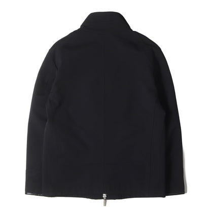 比翼ジップ スタンドカラー フィールドジャケット