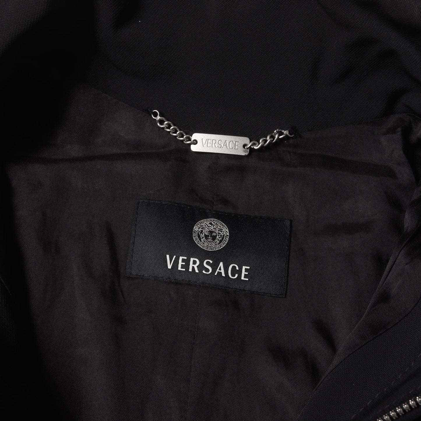 比翼ジップ スタンドカラー フィールドジャケット