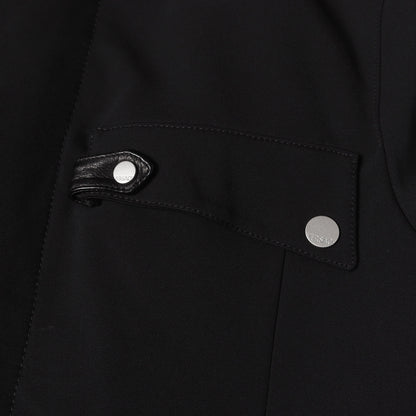 比翼ジップ スタンドカラー フィールドジャケット