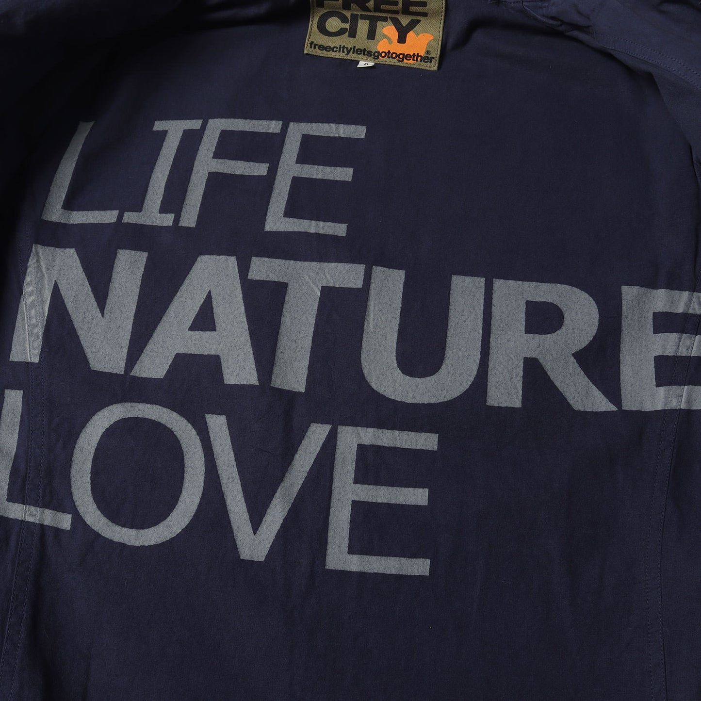 ワッペン付き M-65 バックサテン ミリタリー フィールドジャケット (M-65 BACK SATEEN FIELD JACKET)