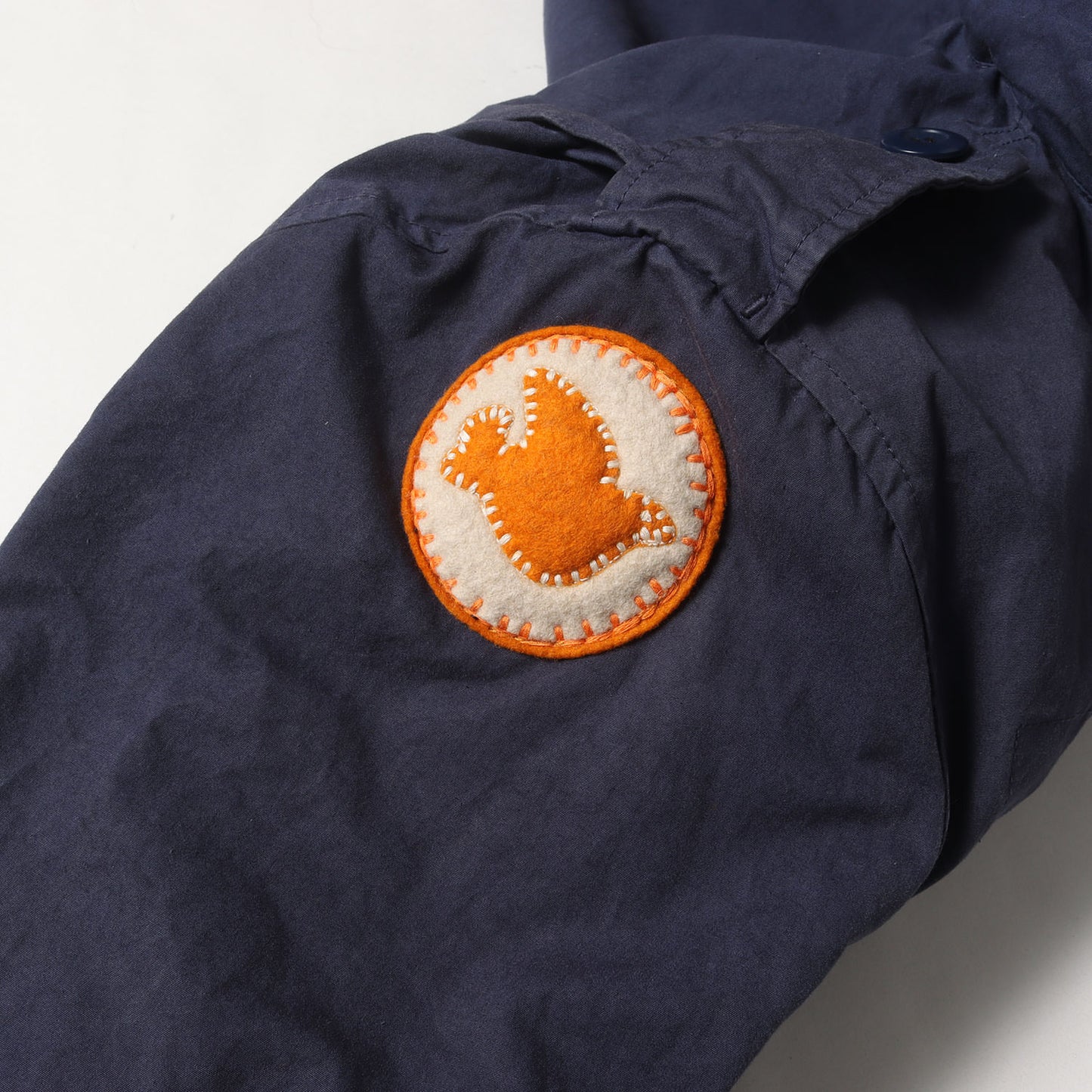 ワッペン付き M-65 バックサテン ミリタリー フィールドジャケット (M-65 BACK SATEEN FIELD JACKET)