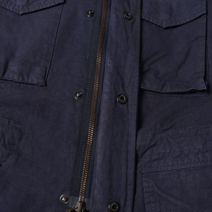 ワッペン付き M-65 バックサテン ミリタリー フィールドジャケット (M-65 BACK SATEEN FIELD JACKET)