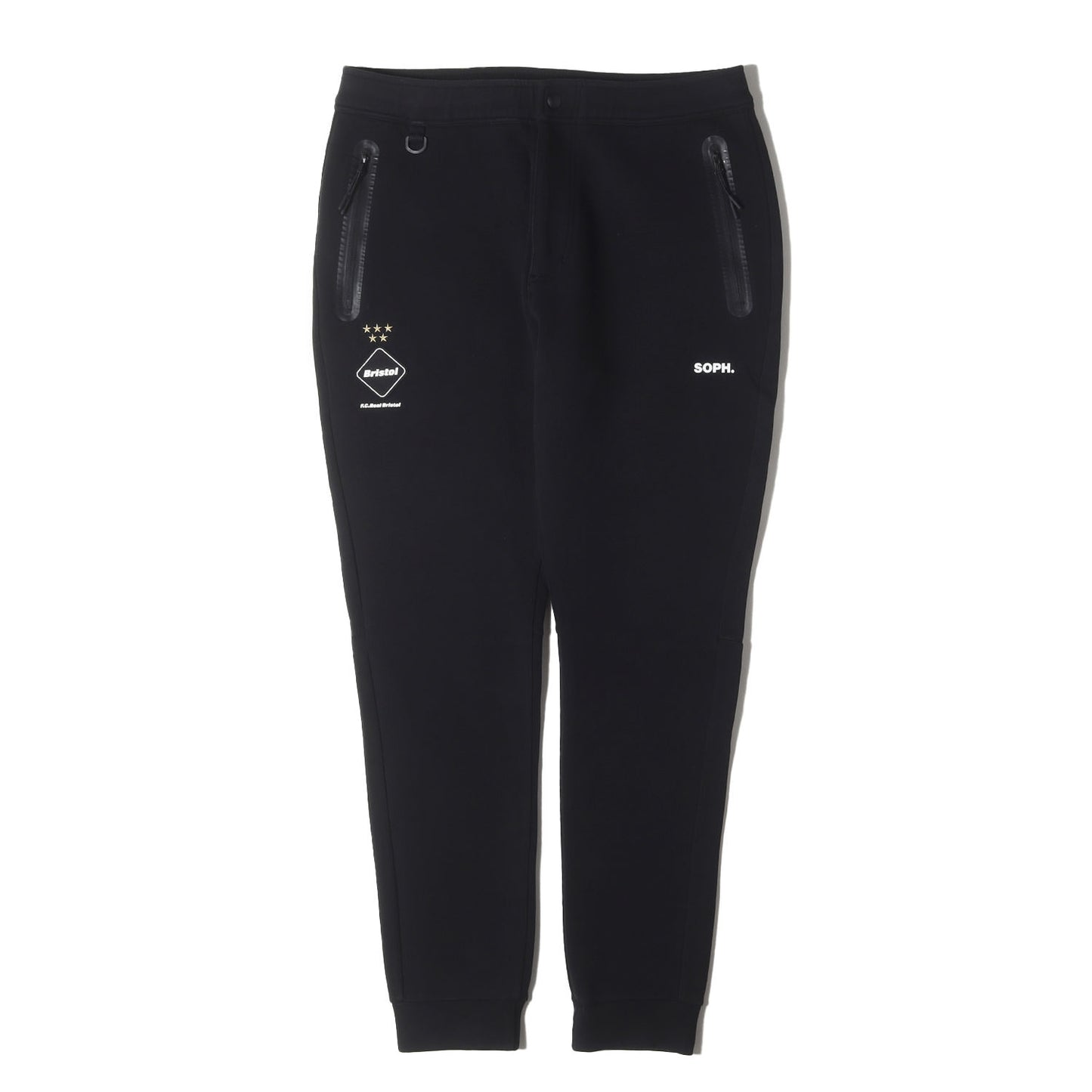エンブレムパッチ スウェット ストレッチ トレーニング パンツ (SWEAT TRAINING PANTS)