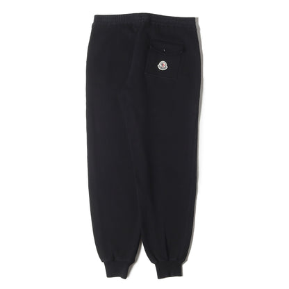 ロゴワッペン付き サイドパイピング スウェット ジョガーパンツ (PANTALONE)