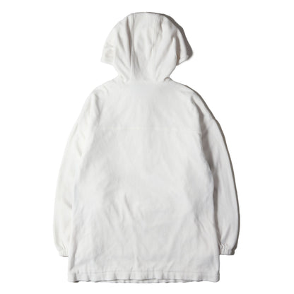 [近年モデル] ウェブ ストライプ ベロア ハーフジップ ドレス パーカー (COTTON CHENILLE DRESS)