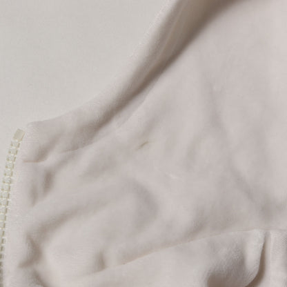 [近年モデル] ウェブ ストライプ ベロア ハーフジップ ドレス パーカー (COTTON CHENILLE DRESS)