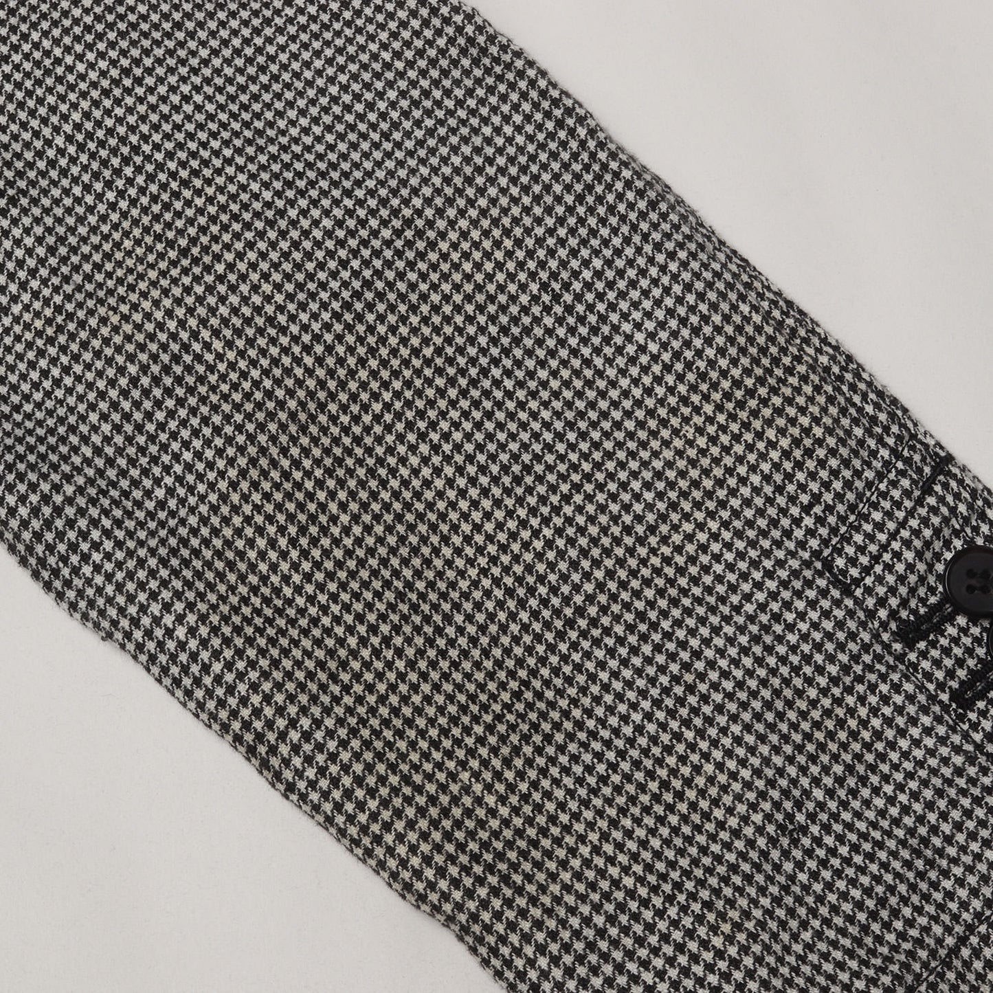 洗い加工 グレンチェック リネン ノッチドラペル 2B テーラードジャケット 2012年製 DK-J058