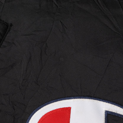 17AW ×Champion ボア裏地 フードロゴパッチ フーデッド フルジップ ナイロンジャケット (Sherpa Lined Hooded Jacket)